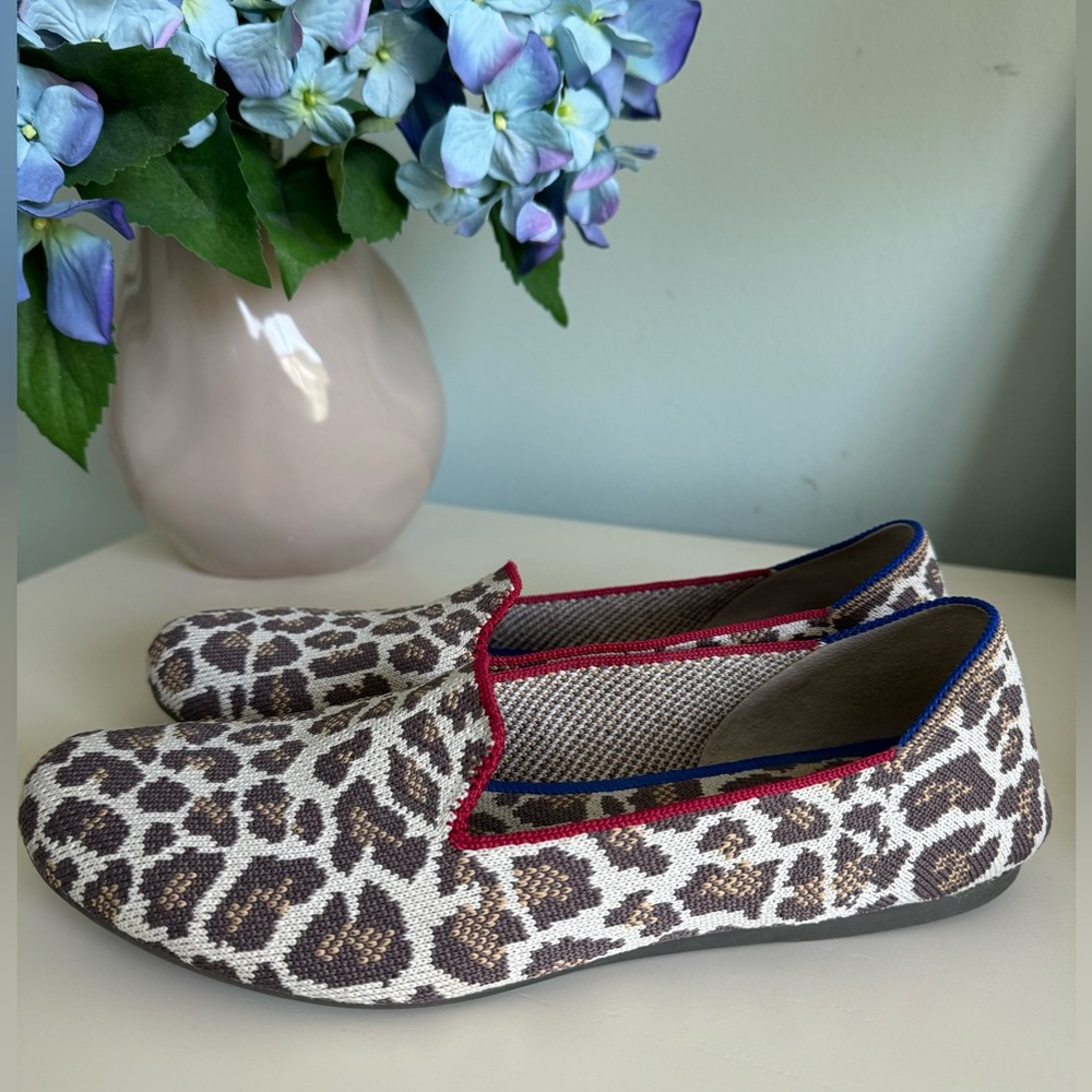 Rothy’s Mocha Spot Loafer-Size 8